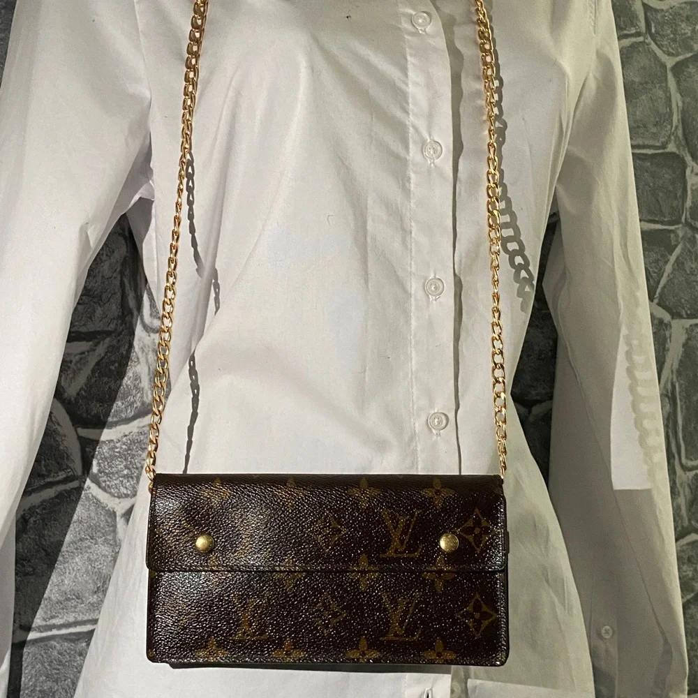 Authentic Louis Vuitton Monogram Portefeuille Acordion Long Wallet - Picture 3 of 16